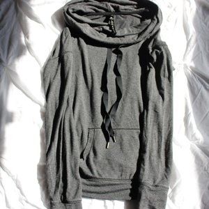90 DEGREE BY REFLEX - Dark Pullover Hooded Top